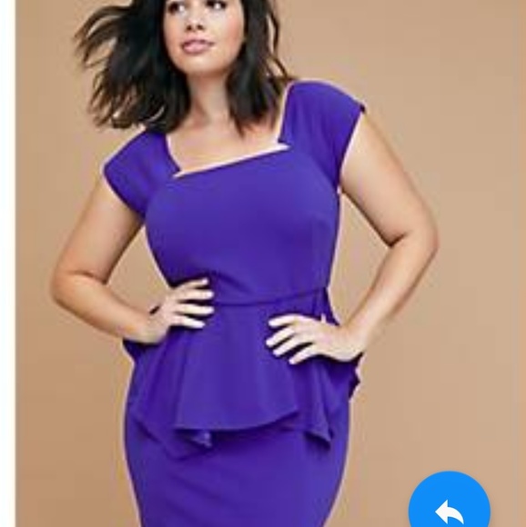 Lane Bryant Peplum dress sz.18 & sz. 20 - Picture 1 of 1